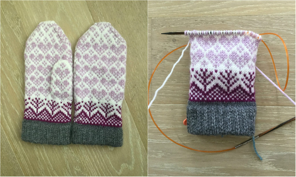 Hearty Mitts - Free Knitting Pattern