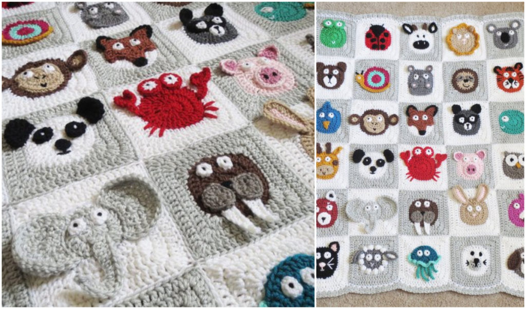 Zookeeper’s Baby Blanket Crochet Pattern