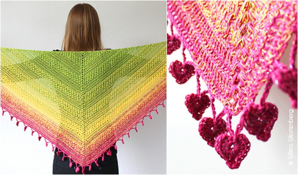 Free Crochet Lovely Luisa Shawl Pattern