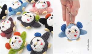 Amigurumi Penguin Keychain Free Crochet Pattern