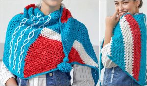 Abstractly Chic Shawl Crochet-Along
