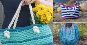 Easy And Stylish Ideas for Crocheted Summer Bags